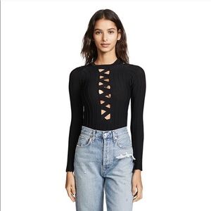 For Love & Lemons Knit Bodysuit
